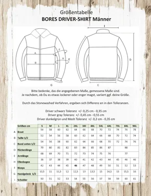 Produktbild von Bores Jacket Driver Shirt reißfeste Herren Jacke Green-4XL