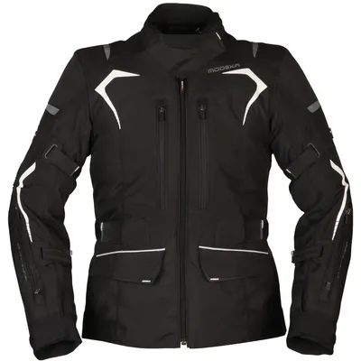 Immagine prodotto di Modeka Elaya Lady giacca tessile da donna nero / bianco 80
