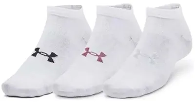 Produktbild von Under Armour Under Armour Essential Low Cut Socken, 3er-Pack, Weiß 1382958-100__SM