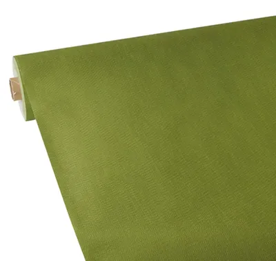 Produktbild von Papstar 84939, Rechteckig, Olive, Synthetisch, Tischdecke, 118 x 2500 cm, 2,03 kg