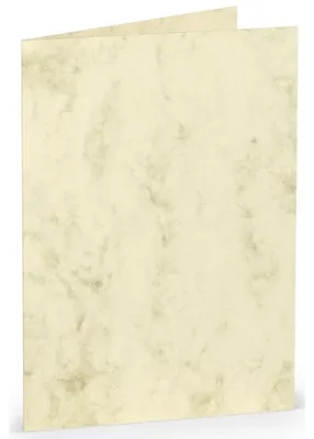 Image de Rössler Papier 220706506 Coloretti Carte double - A6 vertical, 5 pièces, chamois marmora