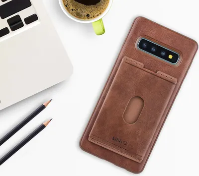 Obrázok produktu pre Zadný kryt pre Galaxy S10 - hnedý