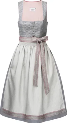 Produktbild von Dirndl lang Ellen in Silber von Nübler Größe 48