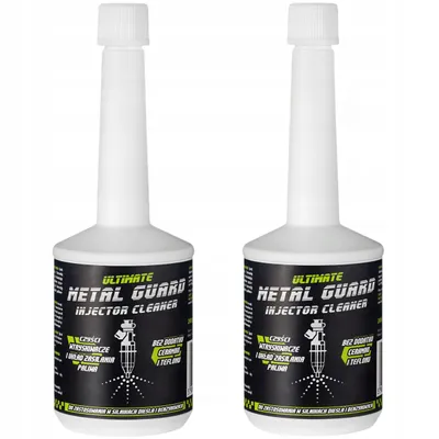 Produktbild von Metal Guard Injector Cleaner Kraftstoffadditiv 2x200 ml Benzin Diesel DPF Injektorreiniger Einspritzdüsenreiniger Motorsystem