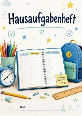 Produktbild von Hausaufgabenheft
