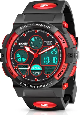 Produktbild von Wasserdichte Digitaluhr für Kinder mit LED-Hintergrundbeleuchtung, Wecker und Stoppuhr – ideales Geschenk für Jungen und Mädchen!