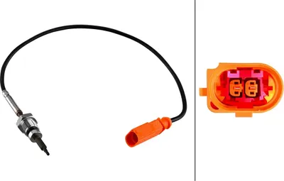 Produktbild von HELLA 6PT 010 376-831 Abgastemperatursensor für VW Passat Limousine (362) 410mm