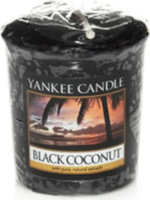 Obrázok produktu pre Yankee Candle BLACK COCONUT - vzorkovník 49g