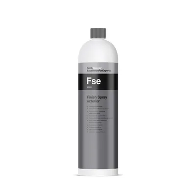 A product shot of a bottle of Koch Chemie Finish Spray Exterior.