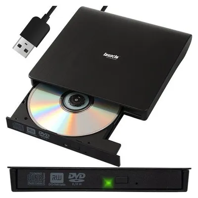 Produktbild von Izoxis Externes Laufwerk + CD/DVD-Brenner 26083