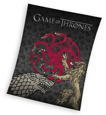 Produktbild von Game of Thrones decke Kuscheldecke 150 x 200 cm