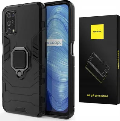 Produktbild von Spacecase X-Ring Realme 7 5G czarny