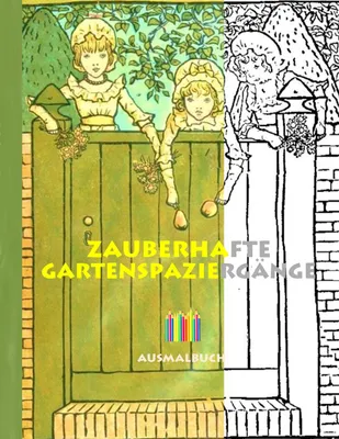 Produktbild von Zauberhafte Gartenspaziergänge (Ausmalbuch)