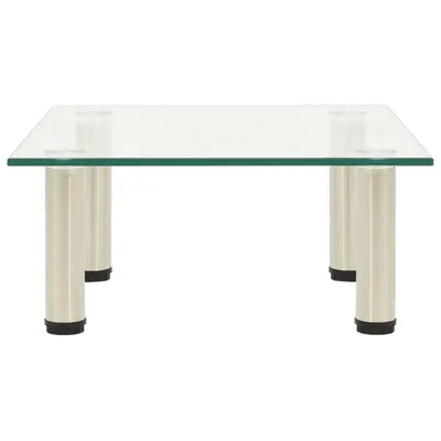 Immagine prodotto di vidaXL Tavolino TV 40x35x17 cm in vetro temperato trasparente