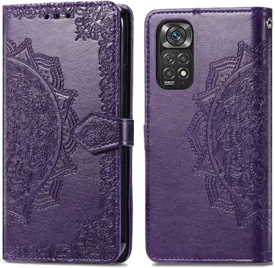 Obrázek produktu pro imoshion Mandala skládací pouzdro Xiaomi Redmi Note 11 Pro – fialové
