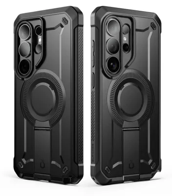 Produktbild von Supcase Unicorn Beetle Pro Mag Hülle + Schutzglas Set mit Magnetfunktion für Samsung Galaxy S26 Ultra – Schwarz Handyhülle (EAN: 0843439160736 )