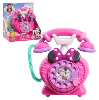 Produktbild von Disney Junior Minnie Mouse Ring Me Spieltelefon Wählscheibe Licht + Sound 3+