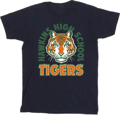 Produktbild von Netflix - "Stranger Things Hawkins" T-Shirt für Herren BI45680 (XXL) (Marineblau)
