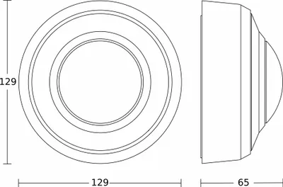 Produktbild von Steinel Praesenzmelder Pd Ir 085049 4360-8 Com1 Ap Ws 085049