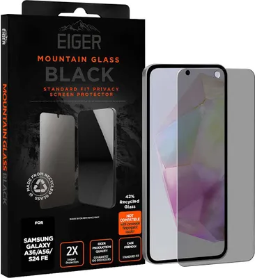 Produktbild von Eiger Blickschutzglas für Samsung Galaxy A36/A56/S24FE