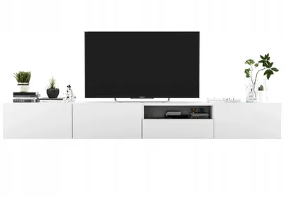 Zdjęcie produktu dla Szafka RTV Loft Wisząca Dąb Artisan MAT Komoda RTV Szuflada zestaw 240 cm