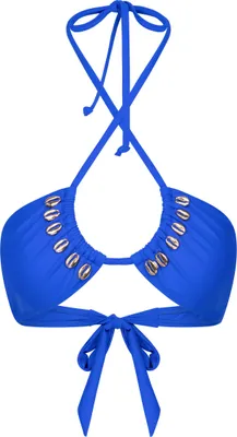 Produktbild von Moda Minx Bikini-Top SHELL mit einzigartigen Muschelelementen Azure Blue XXL