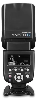 Obrázek produktu pro Blesk s bezdrátovým vysílačem - GN58 - Kompaktní - Ideální pro fotografii