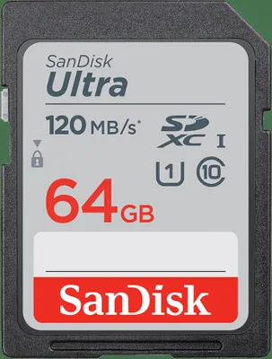 Image de SanDisk Ultra Lite SDXC 64GB 100MB/s SDSDUNR-064G-GN3IN