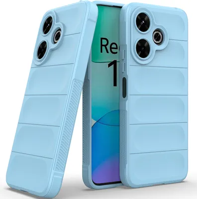 Produktbild von Handyhülle für Xiaomi Redmi 13 Weich TPU Silikon Stossfest Anti-rutsch Hülle Blau