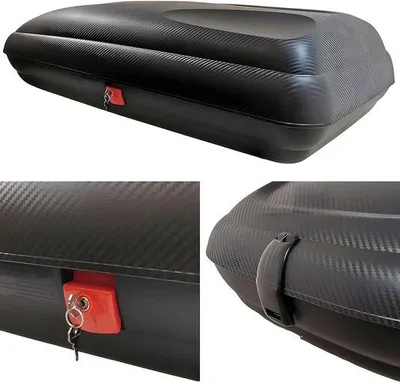 Produktbild von Reisbagagebox - 320 Liter - Carbonlook