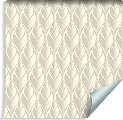 Zdjęcie produktu dla Tapeta Do Salonu Wzór GEOMETRYCZNY Ornamenty  Dekoracja Ścienna z modnym efektem 3D