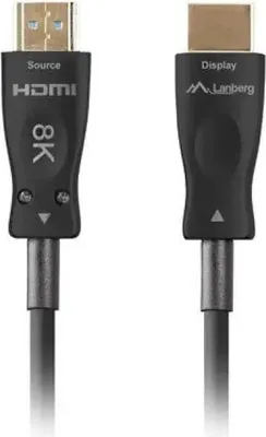 Obrázek produktu pro Lanberg CA-HDMI-30FB-0400-BK, 40 m, HDMI Typ A (standardní), HDMI Typ A (standardní), 48 Gbit/s, Černá