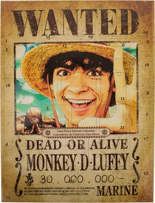 Produktbild von One Piece Adventskalender 2025