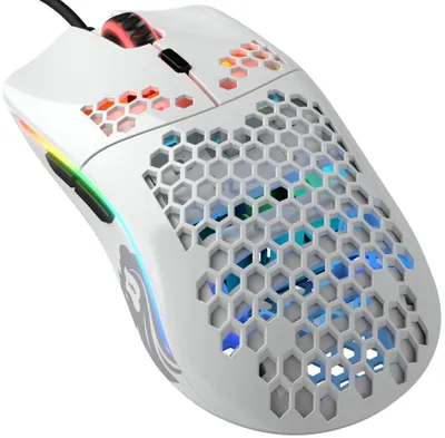 Obrázok produktu pre Glorious Gaming Model O-, Pravoruké, Optický, USB Typ-A, 3200 DPI, Biela