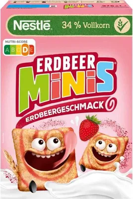 Obrázok produktu pre NESTLE ERDBEER MINIS Cerealien 375g