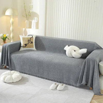Image de Housses de canapé en chenille pour canapés 2, 3 ou 4 places