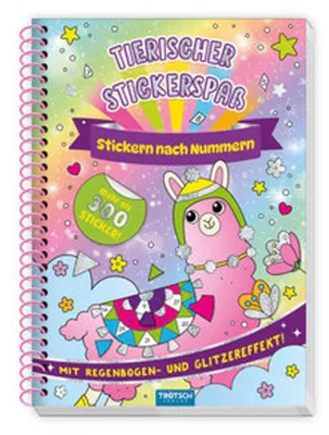 Produktbild von Trötsch Beschäftigungsbuch Stickerbuch Tierischer Stickerspaß