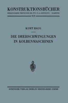 Obrázok produktu pre Die Drehschwingungen in Kolbenmaschinen