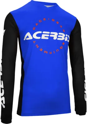 Produktbild von Acerbis MX J-Track Inc Motocross Jersey, blau/schwarz, L