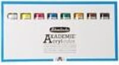 Produktbild von Schmincke Akademie Acrylcolor 8 x 20 ml, feine Künstlerfarben