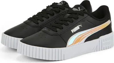 Produktbild von PUMA Carina 2.0 Holo Sneaker Mädchen puma black/puma silver 37.5