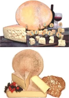 Immagine prodotto di Set formaggi di Sesto circa 2 x 1 kg. - Formaggio di malga + formaggio di montagna Sesto