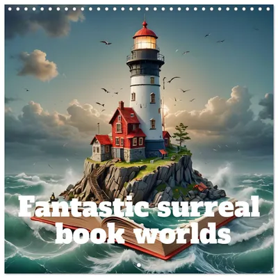 Immagine prodotto di Mondi fantastici e surreali (Calendario da parete 2027 12 × 12 pollici) CALVENDO, calendario da parete per 12 mesi