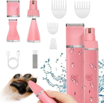Image de Kit de toilettage sans fil, à batterie, pour chiens et chats, petit format