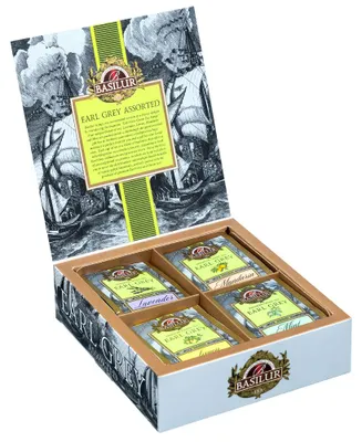 Immagine prodotto di Set di tè Basilur Earl Grey - 40 bustine da 1,5 g
