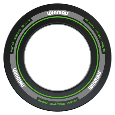 Produktbild von Winmau Advance Black Green Dartboard Surround