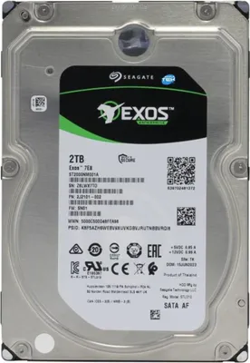 Produktbild von 2TB Seagate Exos 7E8 ST2000NM000A 7200 RPM 256MB
