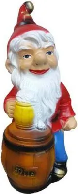 Produktbild von Garten Haus Dekoration Figur Statue Skulpturen Deko Figuren Zwerg Handarbeit M22