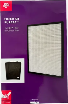 Produktbild von Dirt Devil Filter Kit, Set für PUREZA 350, 1x Hepa Filter, 2x Kohlefilter - Nr.: 0350022