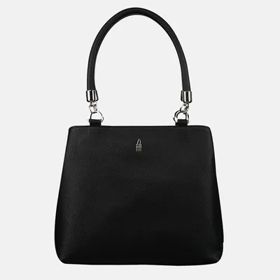 Image de ENRICA - Sac à main en cuir noir